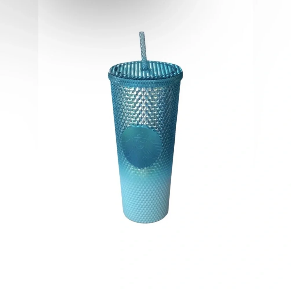 NWOT Starbucks Blue Ombre Studded Tumbler 24OZ